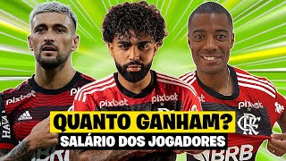 Os Salários dos Jogadores do Flamengo 2017 [upl. by Adnwahs]