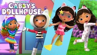 Gabbys Favorite Costumes for Dollhouse Adventures  GABBYS DOLLHOUSE [upl. by Pytlik]