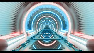 Neon Sci Fi Hallway Loop Motion [upl. by Diao]