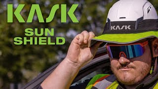 KASK Sun Shield  A Summer Must Have for Staying Cool [upl. by Nesbitt]