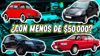 Los 5 Autos Mas Economicos Que Puedes Adqurir [upl. by Navanod]