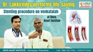 Heart Attack Treatment Success  Dr Lakkireddy Kiran Kumar Reddy at Onus Robotic Hospitals [upl. by Etnaed24]