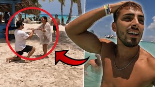 LE PIDE CASAMIENTO en UNA ISLA😱 VLOG en PUNTA CANA  LA NACHOLETA [upl. by Aleciram]