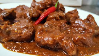 How to cook Pork Caldereta Lutong Batangas [upl. by Eelorac162]