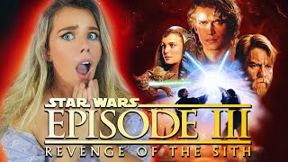 Star Wars Episode III Revenge of the Sith 2005 ✦ First Time Watching Reaction ✦ Broke my heart 💔 [upl. by Eikcim]