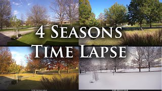 4 Season Time Lapse  Brinno TLC2000 [upl. by Aspia696]