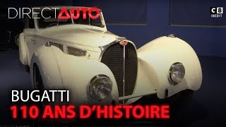 DANS LE RETRO  110 ANS DHISTOIRE BUGATTI [upl. by Mihcaoj]