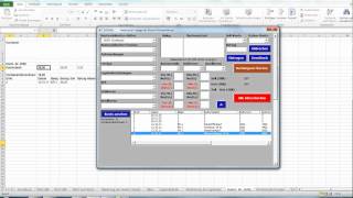 Mehrwertsteuer Last Buchführung mit Excel [upl. by Ban]