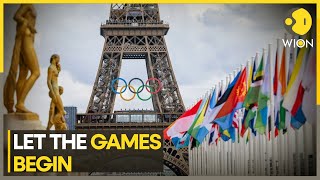 Paris Olympics opening ceremony begins  WION Sports [upl. by Curnin]