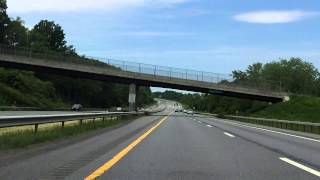 New York State Thruway Interstate 90 Exits 26 to 27 westbound [upl. by Whyte]