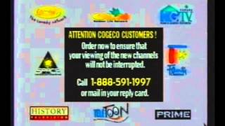 Cogeco 1997  Cogeco Cable Commercial [upl. by Shirline924]