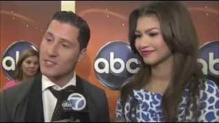 Zendaya Coleman talks being youngest competitor on DWTS  OTRC [upl. by Noni]