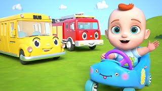 Las Ruedas Del Autobús con Leo Español 🚌 Canciones Infantiles [upl. by Nirrok915]