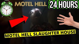 24 HOUR OVERNIGHT CHALLENGE IN THE MOTEL HELL SLAUGHTER HOUSE GONE WRONG WE KILLED VINCENT SCARY [upl. by Lucic]