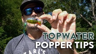 Essential Topwater Popper Fishing Tips  Hula Popper 20 [upl. by Amber597]