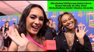 Danger Force Star Dana Heath Interview  2024 Nickelodeon Kids Choice Awards [upl. by Stryker]