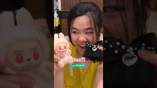 DANDANIN labubu  LEBIH BAGUS YANG PINK ATAU HIJAU 💖 popmart blindbox unboxing [upl. by Engud]