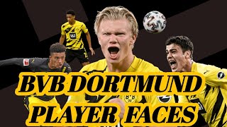 bvb borussia dortmund fifa 22 player faces ps5 player scans [upl. by Gabbie]