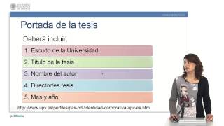 Realización de la Tesis Doctoral  1738  UPV [upl. by Yalhsa293]