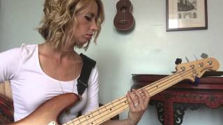 quotGood Vibrationsquot Carol Kaye Bassline clip from Caitlin Gray on bass [upl. by Retsila]