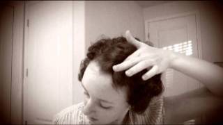 1920s Flapper Hairstyle Tutorial [upl. by Frank857]