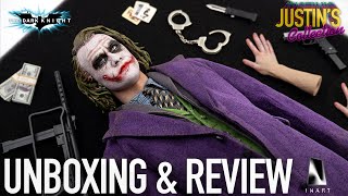 INART Joker The Dark Knight Sculpted Hair 16 Scale Figure Unboxing amp Review [upl. by Jerrylee]