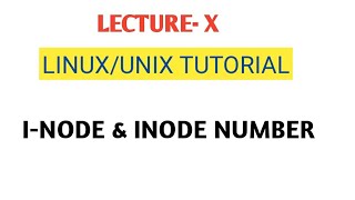 Inode and inode number  file system  Linux tutorial [upl. by Kern827]