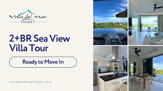 2BR Luxury Sea View Villa for Sale at Vista del Mar Phuket [upl. by Aihsenak]