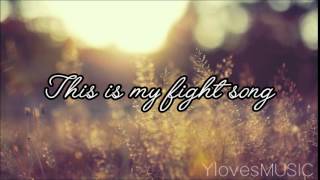 Rachel Platten  Fight Song Lyrics [upl. by Mesics]