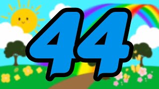 ⏰ Fun 44 Second Countdown Timer for Kids – Learning amp Play Time 🎉🧸 [upl. by Sset807]