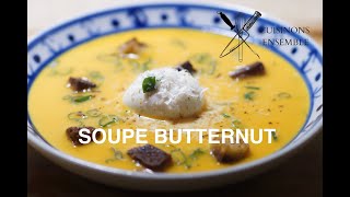 Recette simple de Soupe de butternut au curry [upl. by Atilrep842]