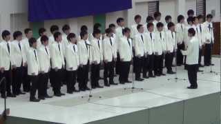 ２０１３関西学院大学入学式でのグリークラブの演奏 [upl. by Peterus592]