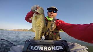 Kayak Fishing Frank G Bonelli Park Puddingstone Reservoir [upl. by Gran]