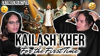 Latinos react to Kailash Kher for the FIRST TIME quotSaiyaanquot MTV Unplugged [upl. by Reddy]