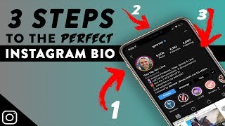 Instagram Bio Tips amp Tricks Create The Perfect Instagram Bio In 3 Steps [upl. by Toscano]