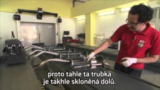 Autosalon Prima SKODA Servis udrzba a servis vyfukoveho systemu CZ titulky [upl. by Corrie]