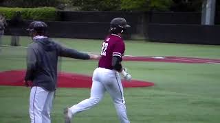 Fordhams Trey Maeker hits home run vs Army [upl. by Aivatra]