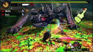 【MH4U】Lv140 Brute Tigrex【2x Charge Blade】257 [upl. by Timothee]