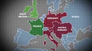 5 Major Treaties amp Alliances in the Build Up to World War One [upl. by Esoryram]