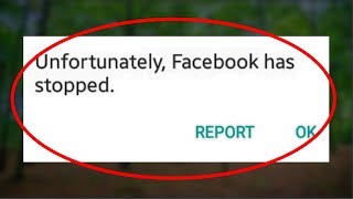 How To Fix Unfortunately Facebook Has Stopped Error In Android Mobile  100 Solved [upl. by Jamin]