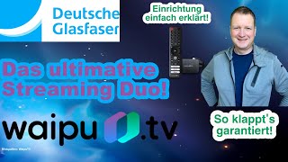 Glasfaser  WaipuTV Stick Die ultimative StreamingKombo [upl. by Carling58]