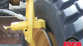 ESCO Combi Style Hydraulic Tire Bead Breaker Model 10101 [upl. by Marba60]