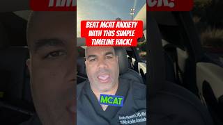 Beat MCAT Anxiety with This Simple Timeline Hack MCATtips Mcat premed testprep [upl. by Nlycaj]