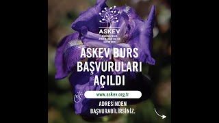 Bilginer  Melin Ayvalık Sanat Kültür Eğitim Vakfı ASKEV Bursu [upl. by Razatlab]