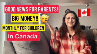 Canada Child Benefit CCB  Child Care Benefit  Big Monthly Income for Parents  Life in Canada [upl. by Suryc]