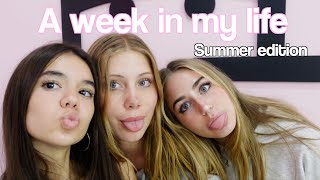 Summer week in my life vlog  sleepover friends beach  Emily and Evelyn [upl. by Anthia810]