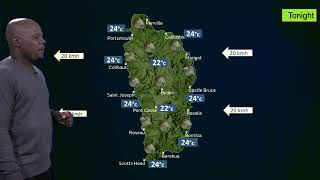 Dominica Meteorological Service Weather Report for 30th August 2024 [upl. by Claiborn]