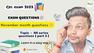 CPC exam 2023 ll Repeated questions of November month ll Part  3 aapc cpc cpcexam cpt coding [upl. by Ycnaf]