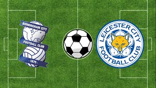 Birmingham vs Leicester City  EFL Championship 2324  PES 21 [upl. by Fabio]