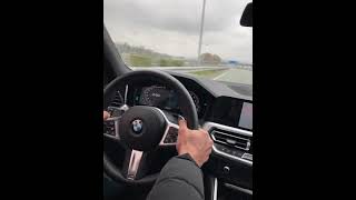 Bmw g20 top speed yeni 3 serisi 320i [upl. by Sharai]